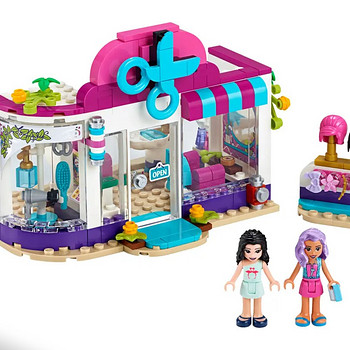 6+ LEGO Friends 41391. Парикмахерская Heartlake City.