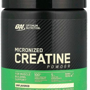 American Creatine monohydrate 300 грамм, Optimum Nutrition,
