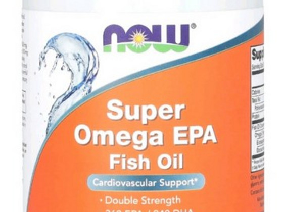 Now, Super Omega 3, 600 мг омега 3