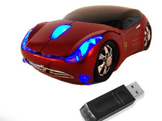 UUS juhtmevaba hiir auto LED valgustusega