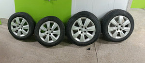 Шипованные шины VW/Audi на дисках (8 фото из 9)