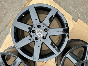 17" оригинальные диски Mercedes-Benz 5x112 (6 фото из 7)