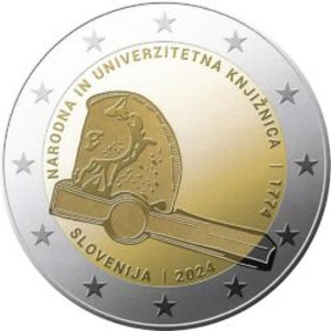 2 евро Словения 2024 UNC (1 фото из 1)