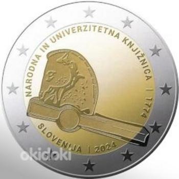 2 евро Словения 2024 UNC