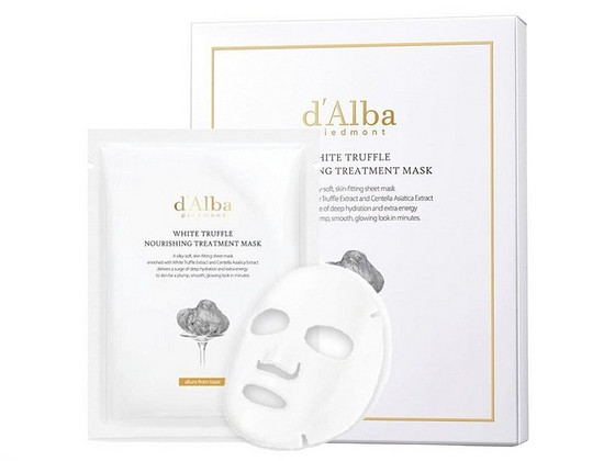 Маска для лица d'Alba White Truffle Nourishing Treatment, 25 мл x 5