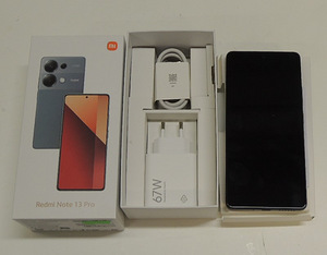 Mobiiltelefon Xiaomi Redmi Note 13pro 256Gb + laadija + karp (2 foto / 6)