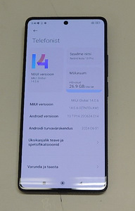 Mobiiltelefon Xiaomi Redmi Note 13pro 256Gb + laadija + karp (6 foto / 6)