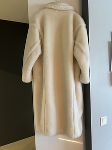 Valge kasukas / naiste soe mantel (10 foto / 10)