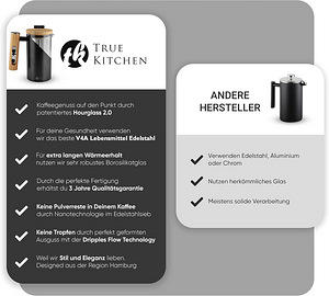 True Kitchen French must kohvipresskann (5 foto / 8)