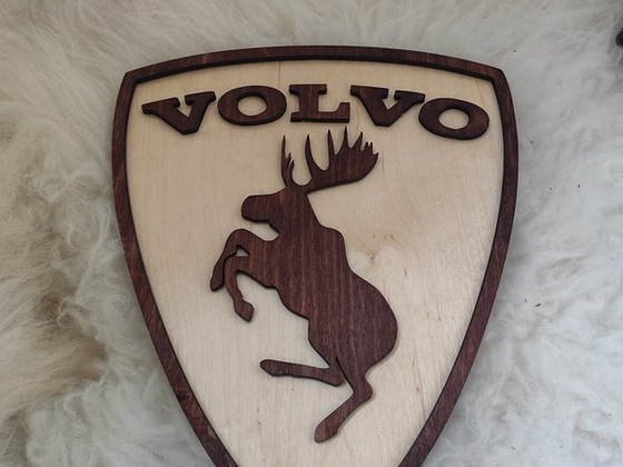 Табличка Volvo 370x300x12мм