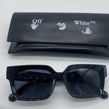 Off White Virgil Päikeseprillid, Mustad/valged