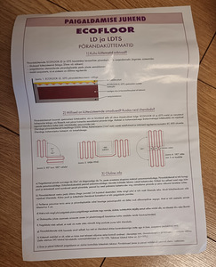 Теплый пол ECOFLOOR (7 фото из 8)