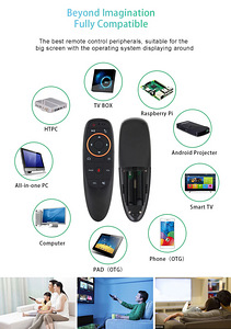Android TV Box Smart,IPTV,4/64 Gb.Pult Smart.Air Mouse.G10S (9 foto / 9)