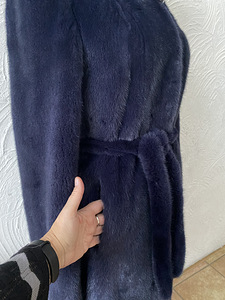 Nerznahk kasukas, naaritsast mantel xs-s (5 foto / 10)