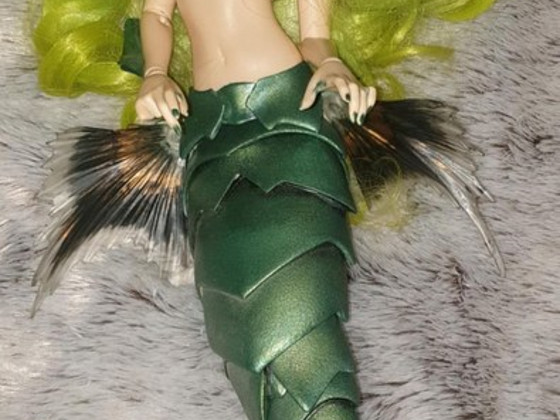 BJD кукла русалка