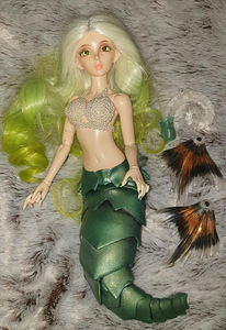 BJD кукла русалка (2 фото из 7)