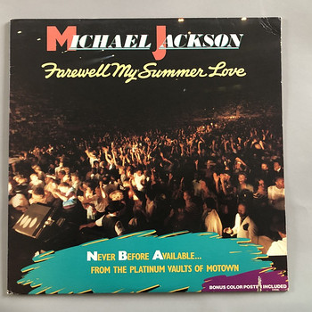 Michael Jackson / Farewell My Summer Love - vinüül US press