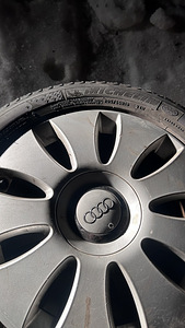 Audi rehvid+veljed 205/55 R16 originaal 4 tk (3 foto / 3)