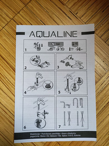 Односторонний смеситель Aqualine Premium (5 фото из 5)