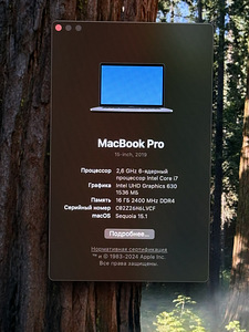 MacBook Pro"15 2019 (6 фото из 7)