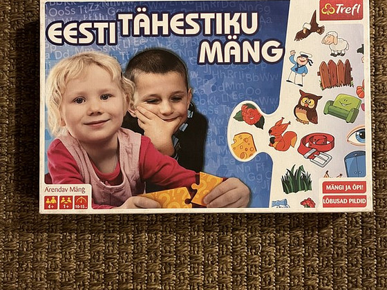 Игра с эстонским алфавитом