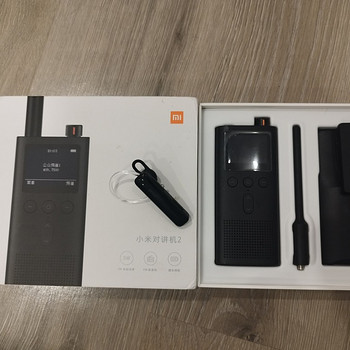 Рация Xiaomi mijia walkie talkie 2 + гарнитура