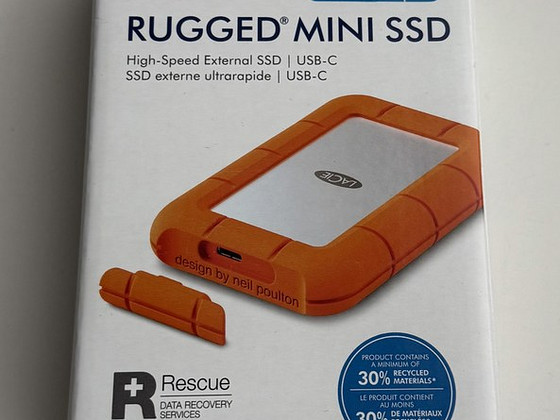 LaCie Rugged Mini SSD 1TB , Orange