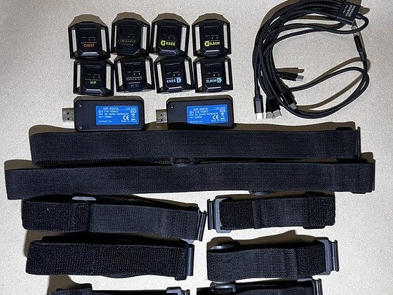 HaritoraX Wireless IMU trackerid + küünarnukkide lisa