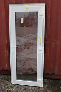 Plastikuks 85x200, võtmega lukustatav mõlemalt poolt (1 foto / 9)