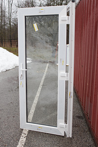 Plastikuks 85x200, võtmega lukustatav mõlemalt poolt (3 foto / 9)