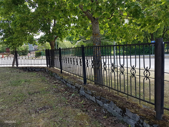 МЕТАЛЛИЧЕСКИЙ ЗАБОР 150 МЕТРОВ + 2 КОМПЛЕКТА РАСПАШНЫХ ВОРОТ
