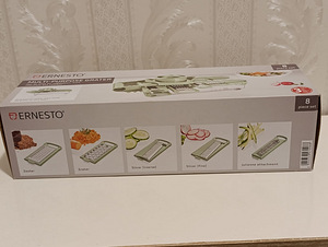Käsitsi köögiviljalõikur Ernesto 8 in 1. (2 foto / 3)