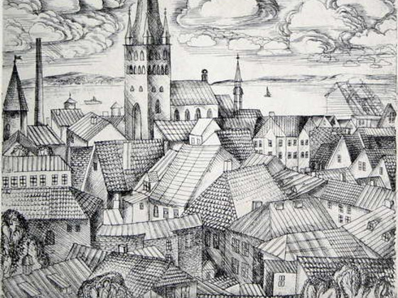 Офорты Tõnis Laanemaa