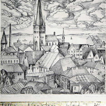 Офорты Tõnis Laanemaa