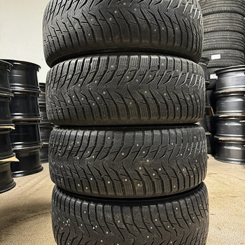 225/55/17 шипованные шины Kumho 5,5-6,5 мм