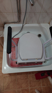 WC poti kõrgendus käetugedega (4 foto / 4)