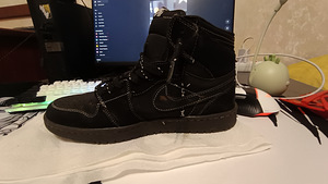 Кроссовки Jordan Travis Scott black (7 фото из 7)
