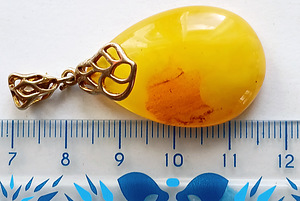 Серебряные подвески 925 с янтарем (6 фото из 8)