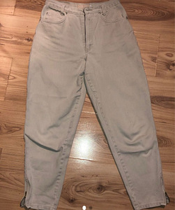 Кремовые брюки S-M (2 фото из 2)