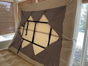 2Х High quality all-natural materials spring mattresses (3 фото из 6)