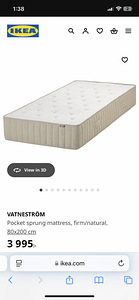 2Х High quality all-natural materials spring mattresses (6 фото из 6)