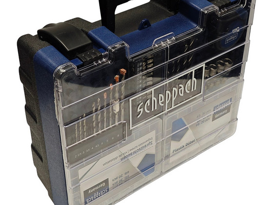 Ударная дрель-шуруповерт Scheppach CCD45-20ProS + ящик