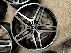 21" оригинальные диски Mercedes-Benz AMG 5x112 (как новые) (3 фото из 7)