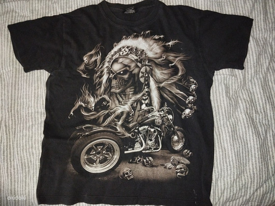 T-särk Rock Chang kolju
