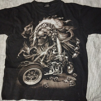 Футболка череп Rock Chang
