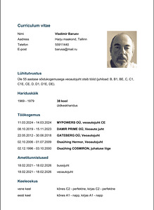 Juht, B.C.D.E, 95 kood otsib tööd (2 foto / 3)