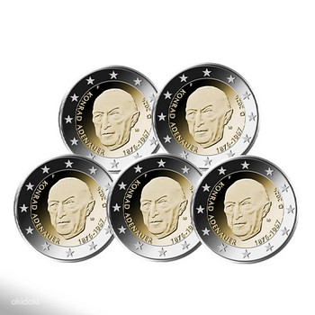 2 Euro 2026, 2025 A D F G J Saksamaa*3 UNC