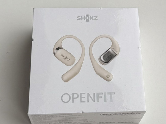 Shokz OpenFit Wireless Headphones , Beige