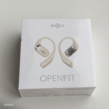 Shokz OpenFit Wireless Headphones , Beige