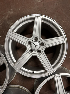18" диски Mercedes-Benz 5x112 (5 фото из 5)